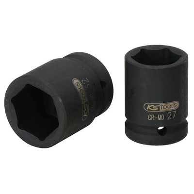 Produktbild von KSTOOLS® - 3/4" Sechskant-Kraft-Stecknuss, kurz, 2''