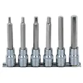 Produktbild von KSTOOLS® - 1/2" CHROMEplus Bit-Stecknuss-Satz Innensechskant, 6-teilig 5-12mm, 