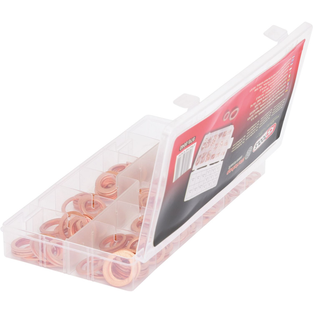 KSTOOLS Sortiment Kupfer-Dichtringe, ø5-17,5mm, 150-teilig Produktbild img8 L