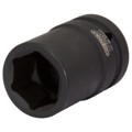 Produktbild von KSTOOLS® - 1" Sechskant-Kraft-Stecknuss, mittel lang, 24mm