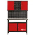 KSTOOLS Profi-Werkbank mit 2 Türen, H840xB1200xT600mm Produktbild img4 S