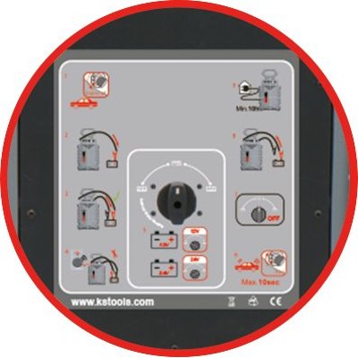 Produktbild von KSTOOLS® - Booster 12/24 V, 3400 A