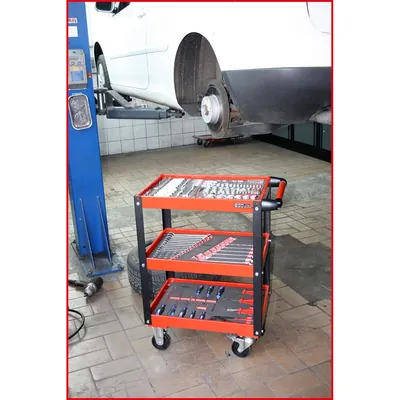 Produktbild von KSTOOLS® - ECOline Werkstatt-Servicewagen, H850xB680xT425mm