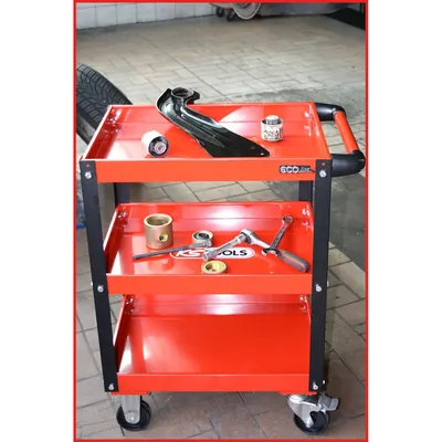 Produktbild von KSTOOLS® - ECOline Werkstatt-Servicewagen, H850xB680xT425mm