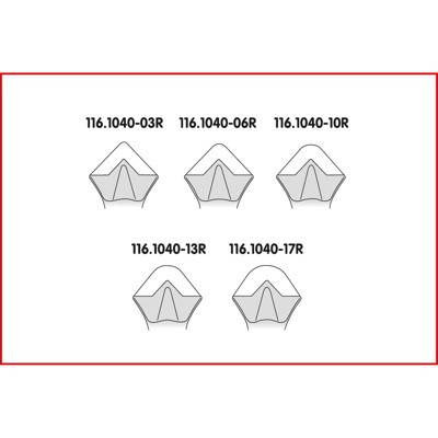 Produktbild von KSTOOLS® - FUGENFIX Silikonschaber- und Abziehersatz, 7-teilig