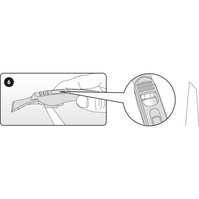 Produktbild von KSTOOLS® - FUGENFIX Silikonschaber- und Abziehersatz, 7-teilig