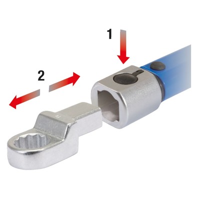 Produktbild von KSTOOLS® - 9x12mm ERGOTORQUE®precision Einsteck-Drehmomentschlüssel, 20-100N·m