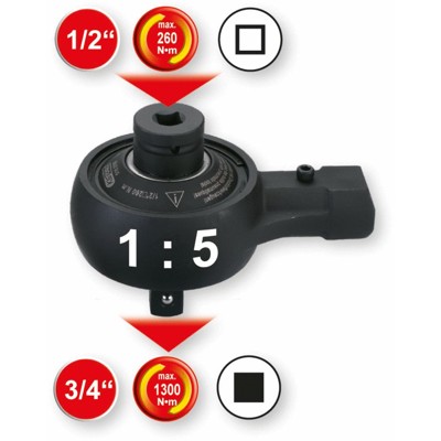 Produktbild von KSTOOLS® - 1/2" Universal Drehmoment-Vervielfältiger, 1300N·m