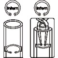 Produktbild von KSTOOLS® - Langarm-Sicherungszange für Innensicherungsringe