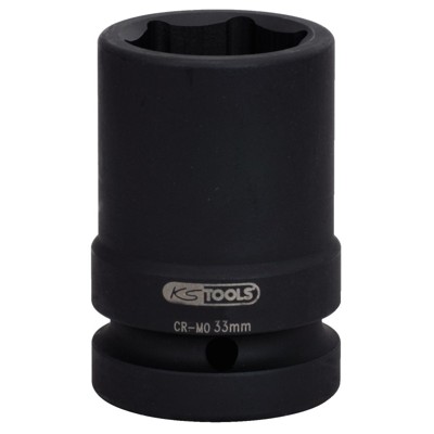 Produktbild von KSTOOLS® - 1" Sechskant-Kraft-Stecknuss, mittel lang, 24mm