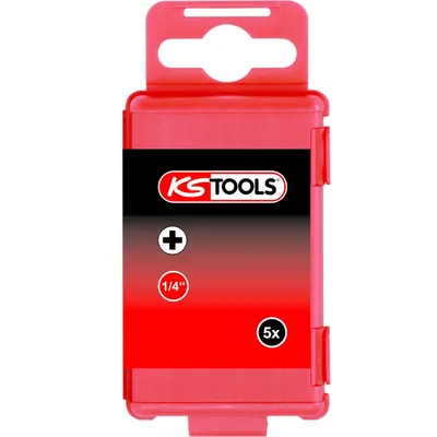 Produktbild von KSTOOLS® - 1/4" Bit PH, 75mm, PH3, 5er Pack