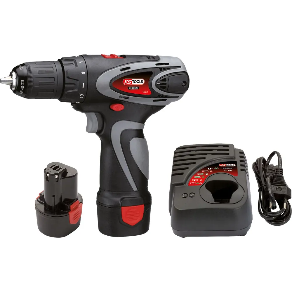 KSTOOLS Akku-Bohr-Schrauber, 24N·m, 1.870 U/min 10,8V, mit 2 Akkus und 1 Ladegerät Produktbild img4 L