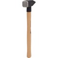 Produktbild von KSTOOLS® - Schlosserhammer mit Hickorystiel, 800g