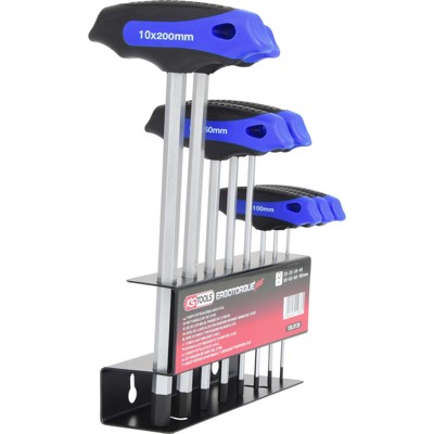 Produktbild von KSTOOLS® - T-Griff-Innensechskant-Schlüssel-Satz, 8-teilig