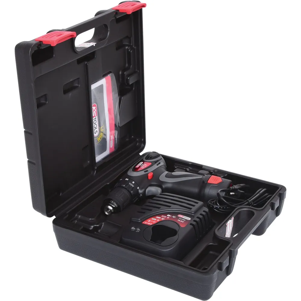 KSTOOLS Akku-Bohr-Schrauber, 24N·m, 1.870 U/min 10,8V, mit 1 Akku und 1 Ladegerät Produktbild img4 L