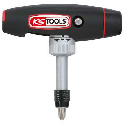 Produktbild von KSTOOLS® - 1/4" T-Griff Ratschen-Bit-Schraubendreher, 7-teilig