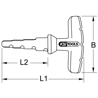 Produktbild von KSTOOLS® - Innen-Entgrater 105.1001