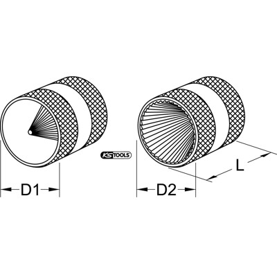 Produktbild von KSTOOLS® - Innen- und Außen-Entgrater, 10-35mm