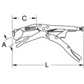 Produktbild von KSTOOLS® - Schweiß-Gripzange, 240mm