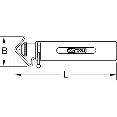 Produktbild von KSTOOLS® - Universal-Abisolierwerkzeug, 6-25mm