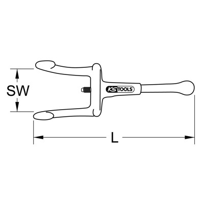 Produktbild von KSTOOLS® - Gegenhalter mit Schutzisolierung, 25-50mm