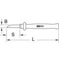 Produktbild von KSTOOLS® - Kabel-Abisoliermesser mit Schutzisolierung, 200mm