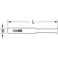 Produktbild von KSTOOLS® - Kunststoffspreizkeil, 20x170mm