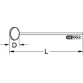 Produktbild von KSTOOLS® - Teleskop-Mechanikerspiegel, 178-530mm