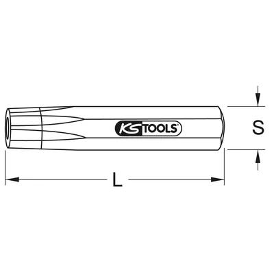 Produktbild von KSTOOLS® - Nietkopfsetzer, 9mm