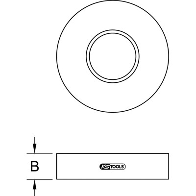 Produktbild von KSTOOLS® - Vulkanisierendes Pannenband, 38mm