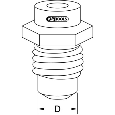 Produktbild von KSTOOLS® - Mundstücke für Nietzangen, 2,4mm