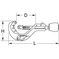 Produktbild von KSTOOLS® - Automatik-Rohrabschneider für Kunststoffrohre, 6-64mm