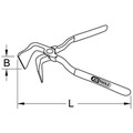 Produktbild von KSTOOLS® - Falzzange, 260mm