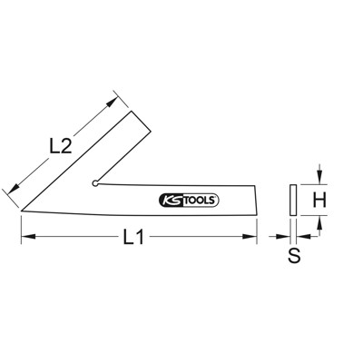 Produktbild von KSTOOLS® - Spitzwinkel 45°