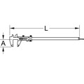 Produktbild von KSTOOLS® - Werkstatt-Messschieber 0-300mm, 415mm