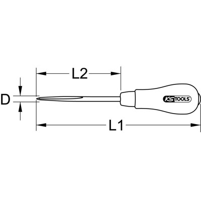 Produktbild von KSTOOLS® - Antreiber, 190mm