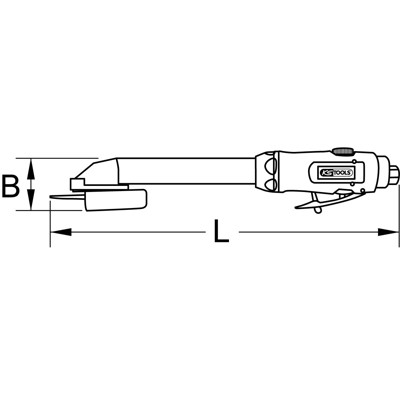 Produktbild von KSTOOLS® - Druckluft-Stab-Trennschleifer 3/8", 15.000U/min 515.5475