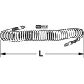 Produktbild von KSTOOLS® - PU-Druckluft-Spiralschlauch, Ø 8mm