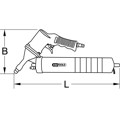 Produktbild von KSTOOLS® - Druckluft-Fettpresse mit flexiblem Schlauch und Düse