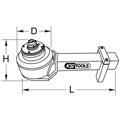 Produktbild von KSTOOLS® - Drehmoment-Vervielfältiger 1/2" x 1.1/2", 9500N·m