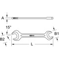 Produktbild von KSTOOLS® - Doppelmaul-Kraftschlüssel, 27x32mm