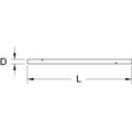 Produktbild von KSTOOLS® - BRONZEplus Drehstift Ø 24, 63mm für 6-kant-Steckschlüssel