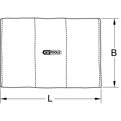 Produktbild von KSTOOLS® - Flammschutzmatten, 330x500mm