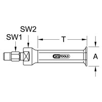 Produktbild von KSTOOLS® - Präzisions-Innenauszieher, 40-47mm