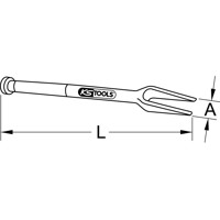 Produktbild von KSTOOLS® - Trenn- und Montagegabel, 23mm