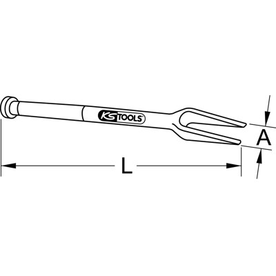 Produktbild von KSTOOLS® - Trenn- und Montagegabel, 31mm