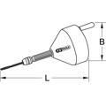 Produktbild von KSTOOLS® - Rohrreinigungsgerät, Ø 7,6mm