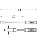 Produktbild von KSTOOLS® - Dichtungsschaber, 12,5x200mm