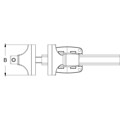 Produktbild von KSTOOLS® - Parallel-Schraubstock mit Drehteller, 90mm