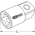 Produktbild von KSTOOLS® - 1/2" CHROMEplus Reduzieradapter, 1/2"F x 3/8"M